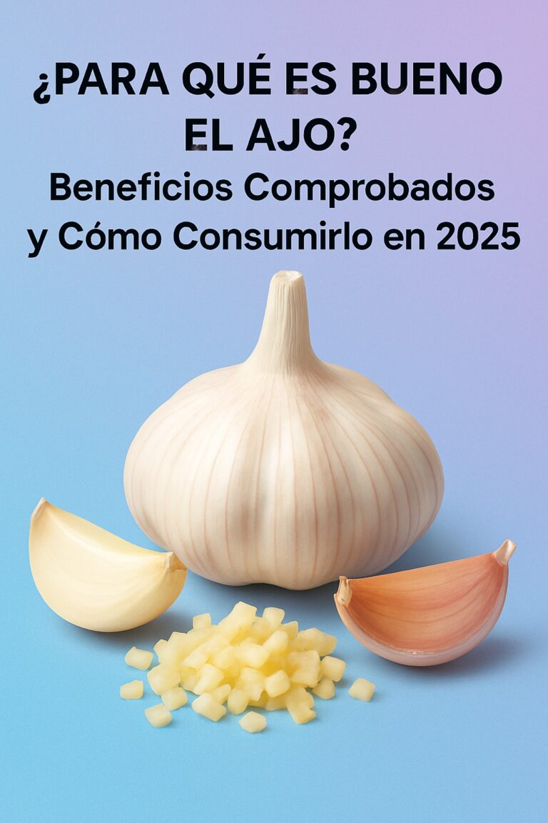 ¿PARA QUÉ ES BUENO EL AJO? Beneficios Comprobados y Cómo Consumirlo en 2025 🧄