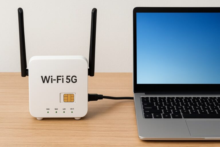 Router WiFi 5G con SIM: Velocidad Sin Límites