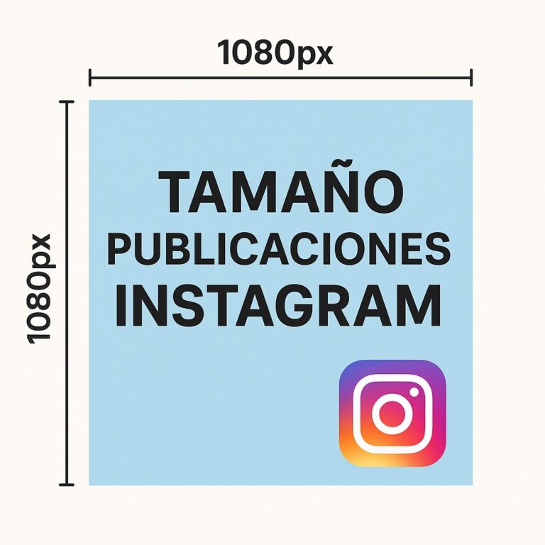 Tamaño publicaciones Instagram 2025: fotos, stories y reels