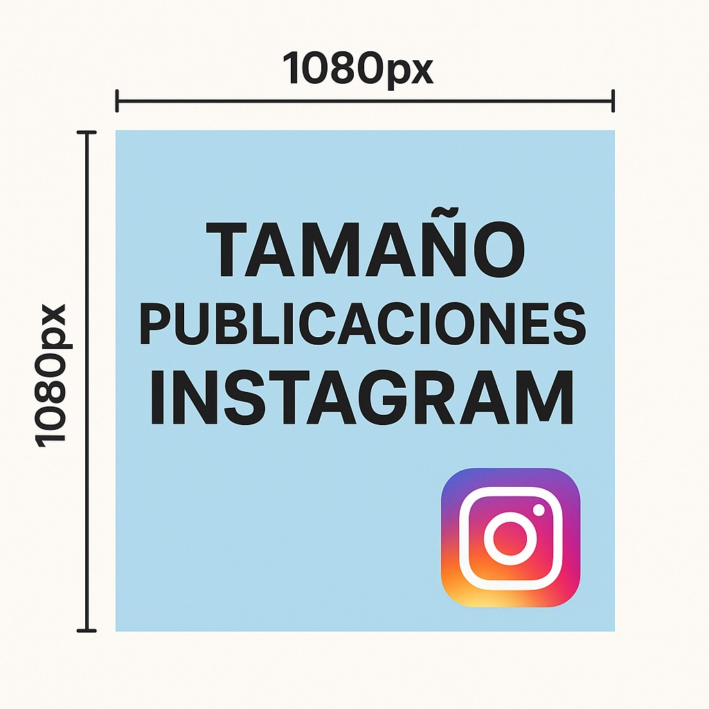 Tamaño publicaciones Instagram 2025