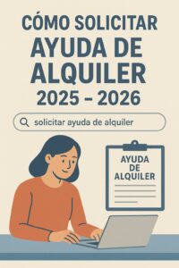 Como solicitar ayuda de alquiler 2025 – 2026