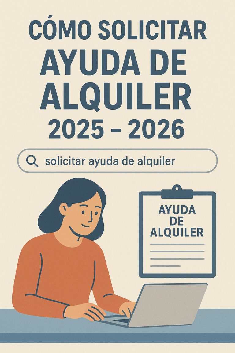 Como solicitar ayuda de alquiler 2025 – 2026