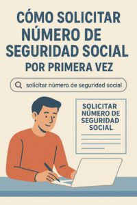 Como solicitar numero de seguridad social por primera vez