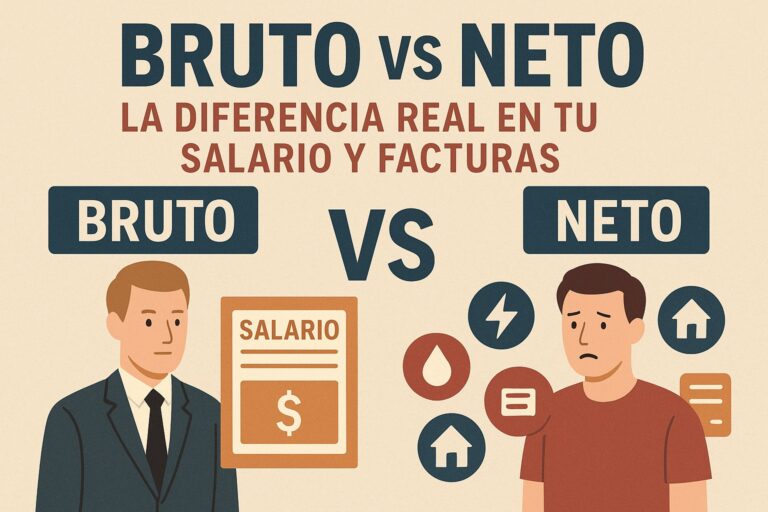 Bruto Y Neto: La Diferencia Real en Tu Salario y Facturas