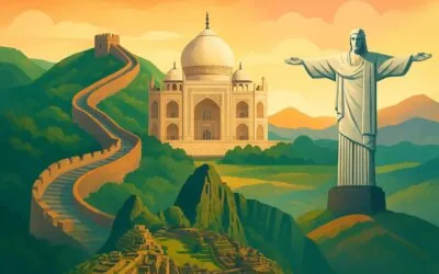 Conociendo las 4 maravillas del mundo