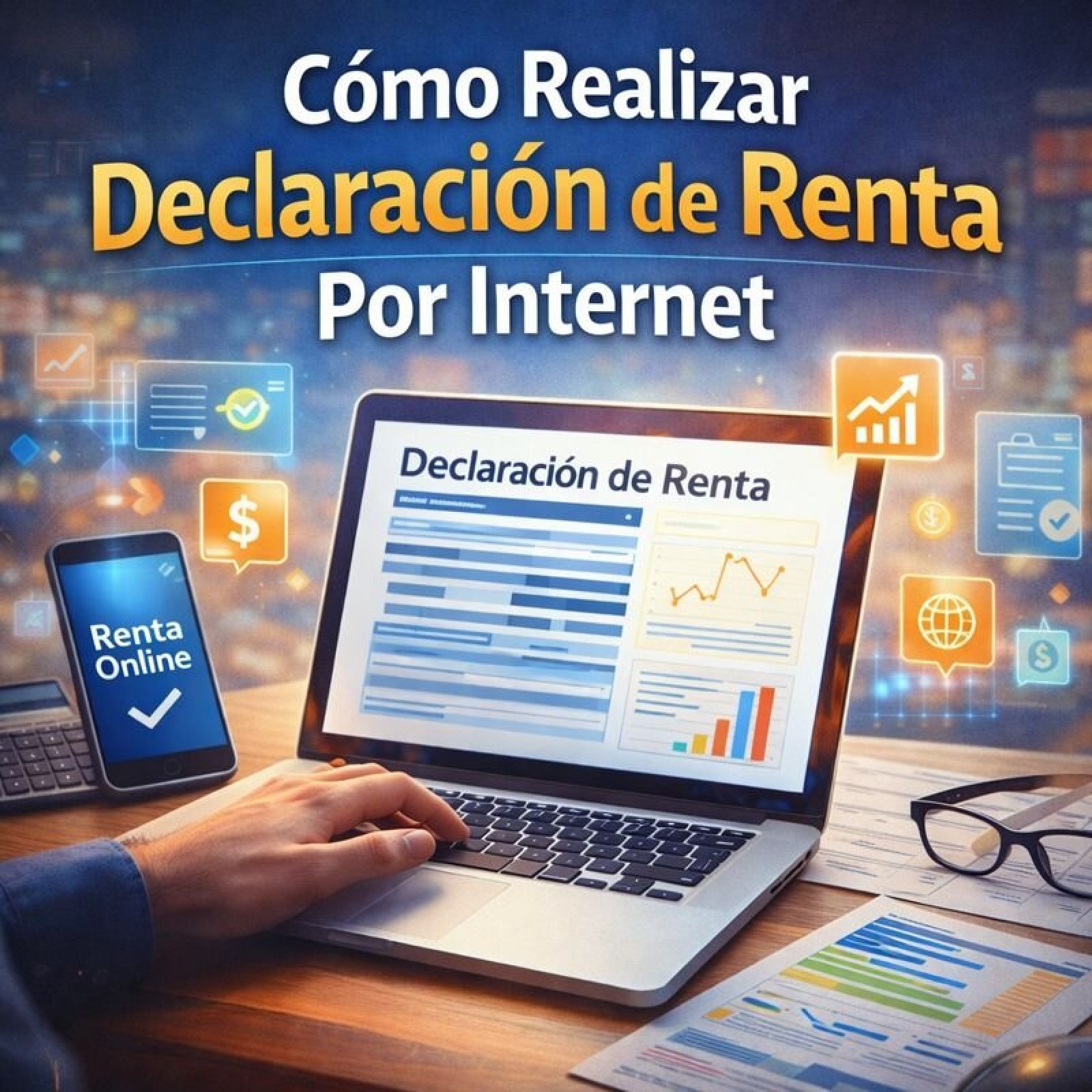 Cómo Realizar Correctamente Tu Declaración de la Renta por Internet y Ahorrar Tiempo