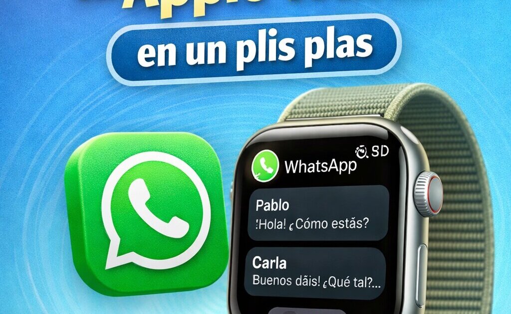La app de WhatsApp para Apple Watch es un añadido muy práctico para la comunicación