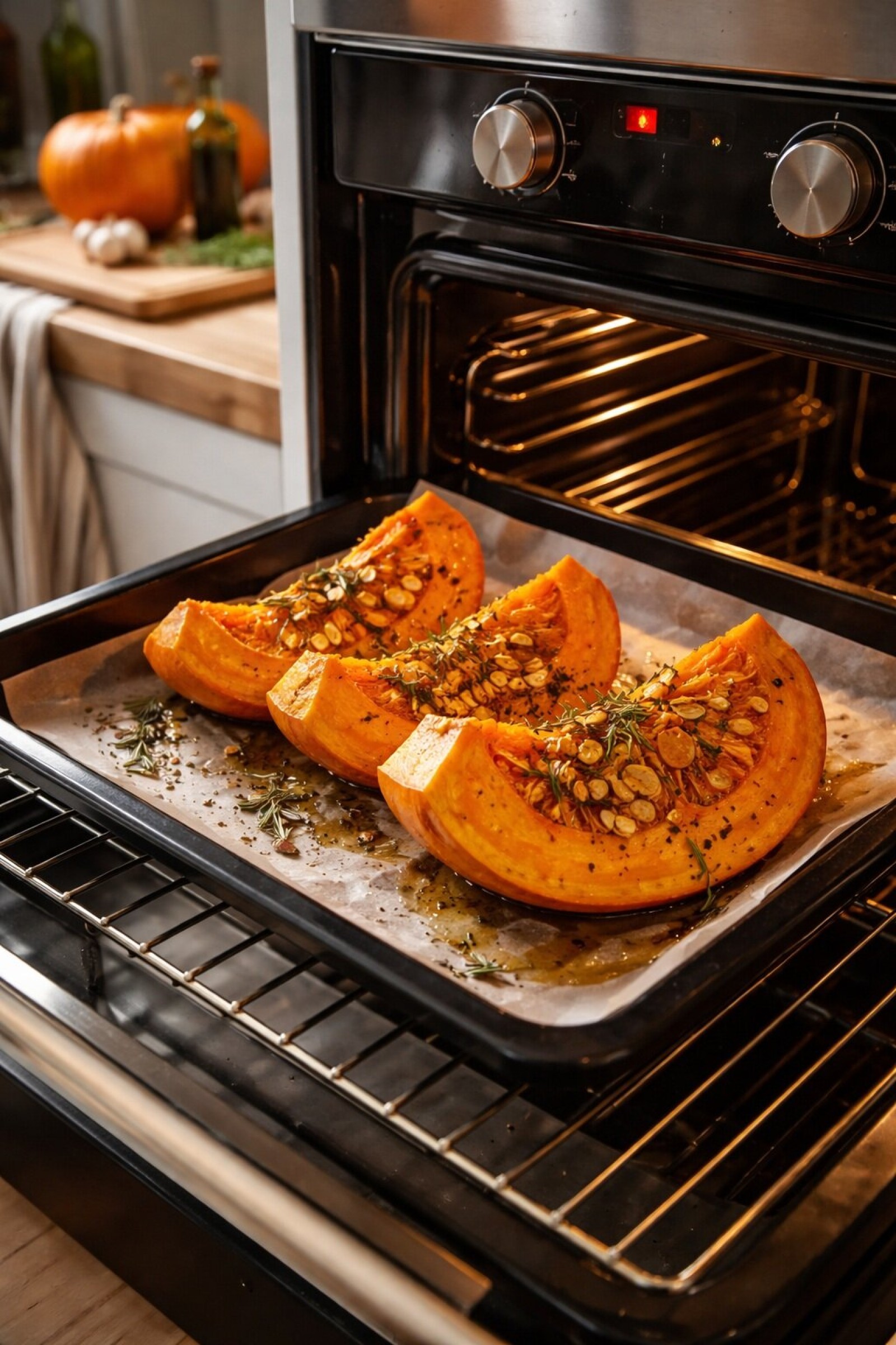 Calabaza al horno