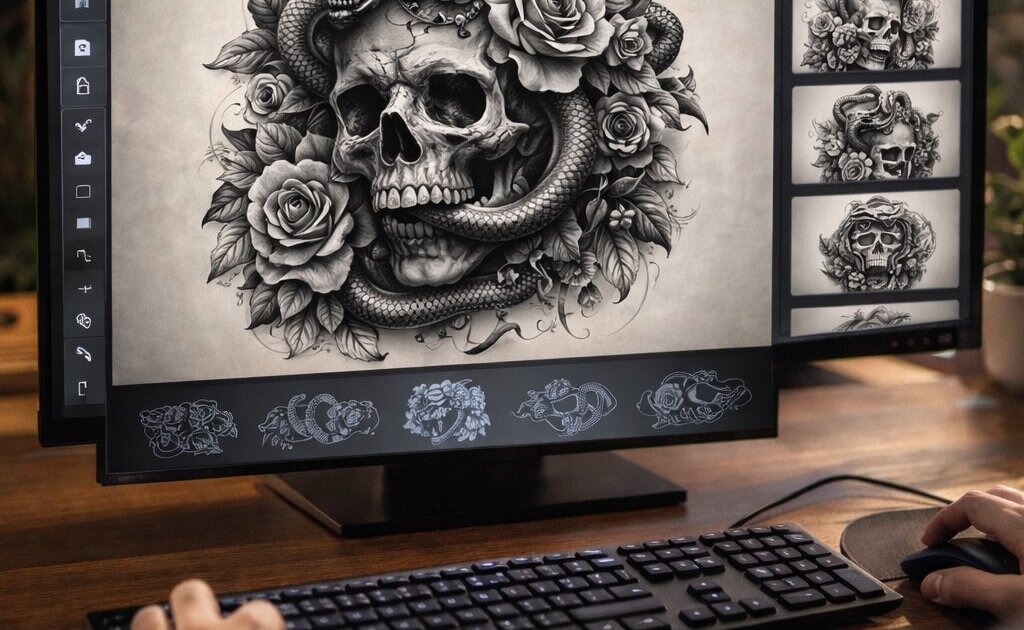 Mira estas app para diseñar tatuajes gratis
