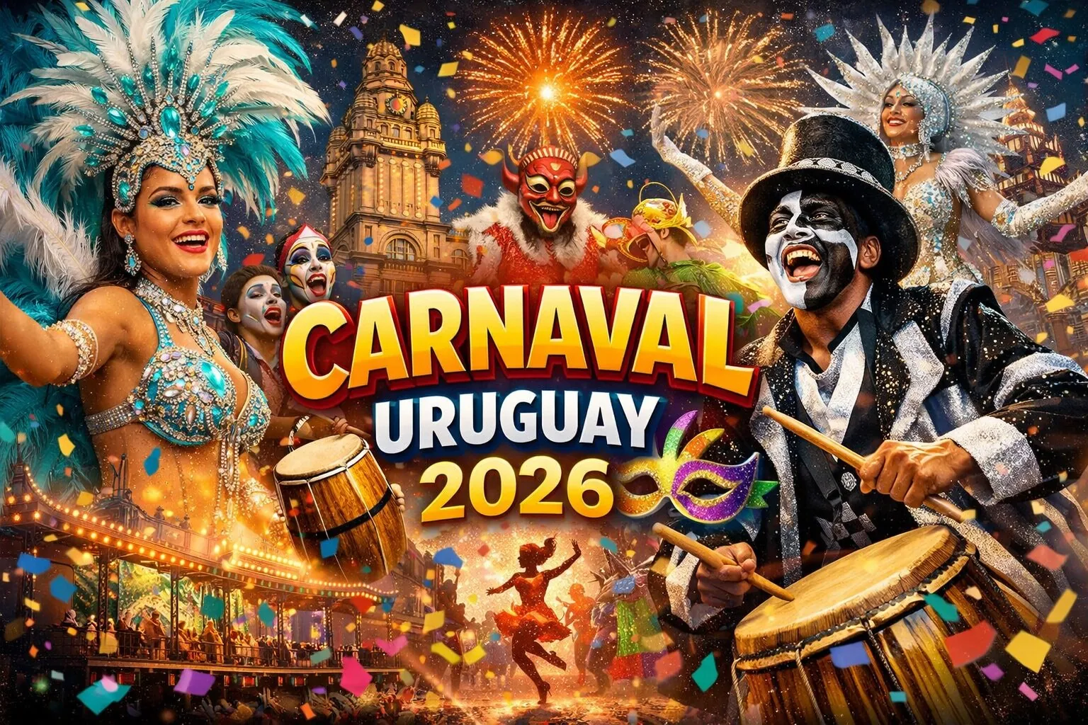 Calendario carnaval uruguay 2