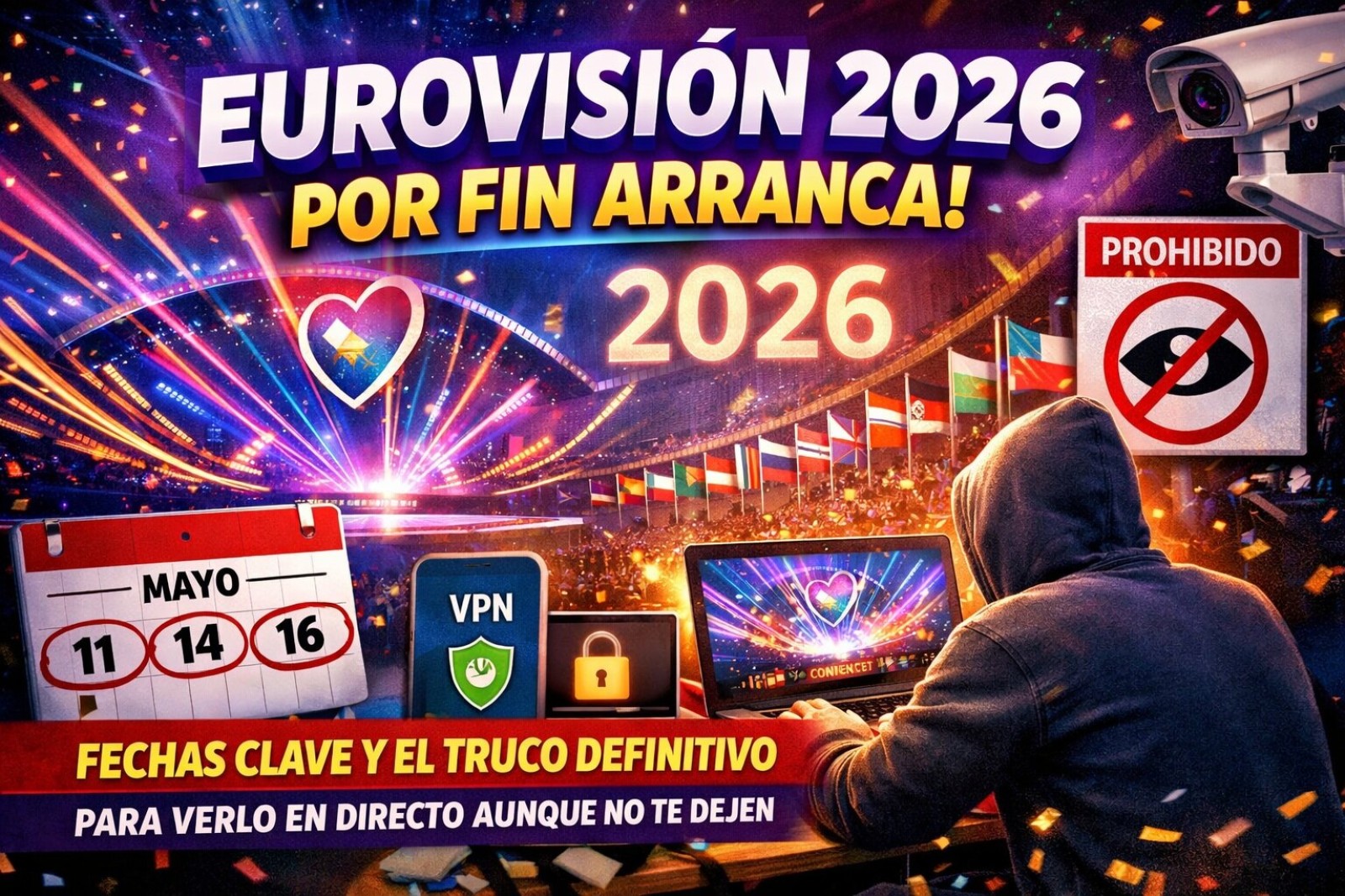 Eurovisión 2026 Por Fin Arranca